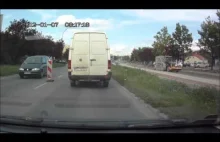 Agresywny kierowca - Kielce