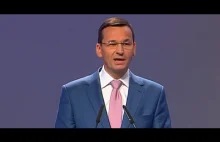 Wicepremier Mateusz Morawiecki na konwencji Zjednoczonej Prawicy -...