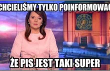 Wiadomości TVP o porażce w wyborach samorządowych