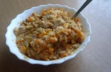Kurczak z ryżem i marchewką