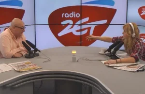 Monika Olejnik rzuciła w gościa Radia ZET długopisem za powołanie się na RMF FM