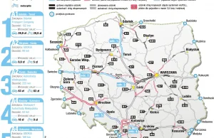 Ile kosztuje jazda po polskich autostradach - aktualne stawki myta i mapa