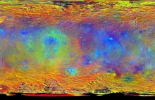 Barwna mapa od NASA ujawnia tajemnice Ceres