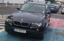 Popis parkowania BMW