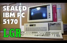 Rozpakowanie IBM PC AT w stanie fabrycznym [ENG]