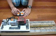 DIY Model Maglev - Kolejka magnetyczna z klocków Lego