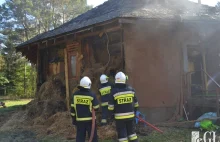 Spłonął rodzinny dom dziecka. Mieszkało w nim 15 osób.