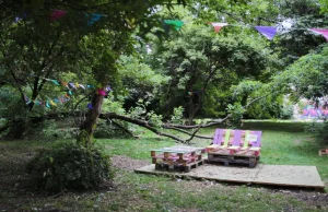 Ukryty park na krakowskim Zabłociu: z niczego zrobili cudowne miejsce