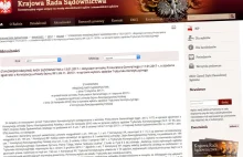 KRS: wybór trzech sędziów do TK zgodny z konstytucją