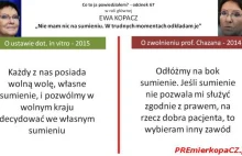 Sumienie według Ewy Kopacz...