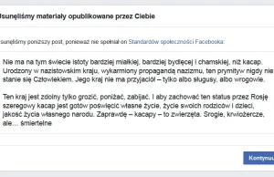 Aleksander Sołżenicyn tępiony przez Facebook'a