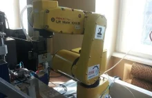 Fanuc LR Mate 100iB - mój pierwszy zaprogramowany robot - zajęcia...