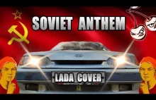 Hymn Rosji zagrany na... Ładzie
