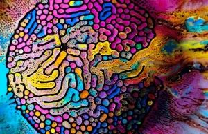 Sztuka z ferrofluidów i farby
