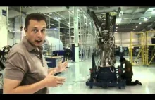 Wycieczka po SpaceX w HD. Przewodnikiem właściciel firmy Elon Musk
