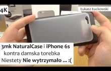 Etui 3mk NaturalCase i jego wytrzymałość w Damskiej Torebce na iPhone 6s