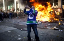 Zamieszki w Vancouver spowodowane przegraną Canucks w decydującym meczu