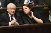 Joanna Lichocka, posłanka PiS straciła prawo jazdy.