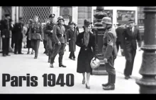 Paryż po kapitulacji Francji w 1940 roku.
