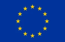 Skandal! Flaga Unii Europejskiej z płomieniem na wykop.pl