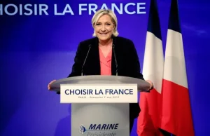 Le Pen zaskoczyła w swoim przemówieniu!