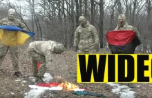 Szokujące WIDEO. Ukraińcy grożą Polsce wojną i palą naszą flagę!