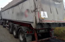 Kolejna próba wwozu odpadów do Gliwic. Ciężarówka zatrzymała się poza...