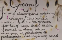 "Dzieci podpisały cyrografy na balu hallowenowym w Bytomiu"