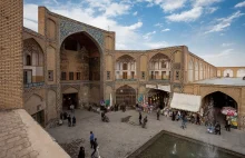 Isfahan bazar w Iranie