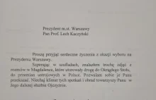 Generał Czesław Kiszczak korespondował z Lechem Kaczyńskim