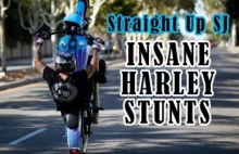 Stunt I Freestyle Na Ciężkich Harley'ach!