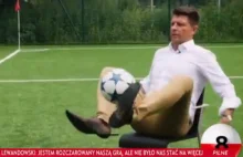 „Kurde, kurde, kurde” - Petru prezentuje piłkarskie umiejętności.