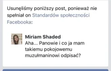 Facebook zablokował konto Miriam Shaded jak upubliczniła groźby