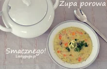 Zupa porowa - przepis