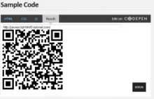 Kody QR w JavaScript