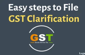 How to resubmit GST Clarification