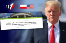 Petycja do Prezydenta Donalda Trumpa o pomoc Polsce w uzyskaniu reparacji...