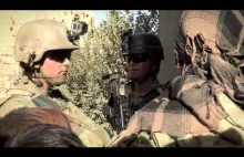 Odprawa + patrol Polskich żołnierzy w Afganistanie