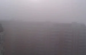 Panika w Moskwie. Siarkowa mgła nad miastem