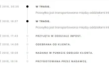 Apel do firmy InPost o zmianę komunikatów w systemie śledzenia.