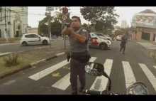 Przerąbane życie motocyklisty w Brazylii...
