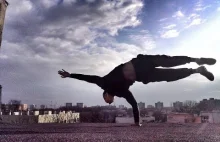 Street Workout - pokaz umiejętności Polaka, Serba i Bułgara