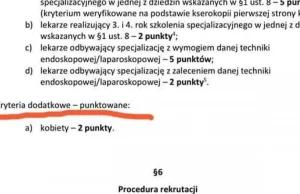 Chcesz się dostać na kurs specjalizacyjny lekarzy endoskopii? Bądź kobietą