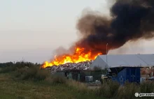 Pożar wysypiska śmieci w Gorzowie [film i zdjęcia] - -...