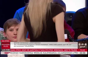 Konrad Berkowicz stwierdza w telewizji, ze inwalida jest zdolny do pracy