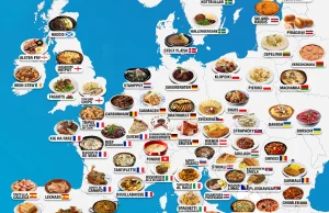 Kulinarny Atlas Świata. 30 map z najlepszymi potrawami. A Ty ile z nich zjadłeś?