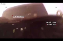 ISIS group hit by SAA Tank shell on GoPRO