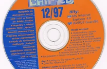 Archiwalne płyty CD z gazety CHIP (12.1997 i 01.1998)