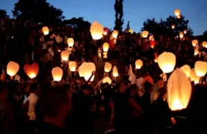 Noc Kupały w Poznaniu - 11000+ lampionów w powietrzu! :D