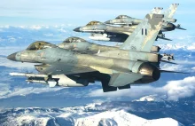 Grecy przechwycili we wtorek tureckie F-16. "Naruszyły przestrzeń powietrzną"